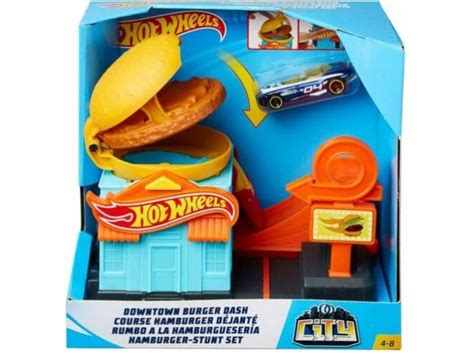 Mattel Hot Wheels City Downtown Playset Burger Dash Toys From Toytown UK