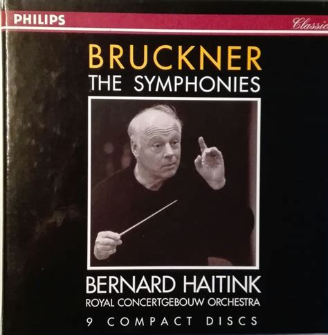 Bruckner Bernard Haitink Royal Concertgebouw Orchestra The