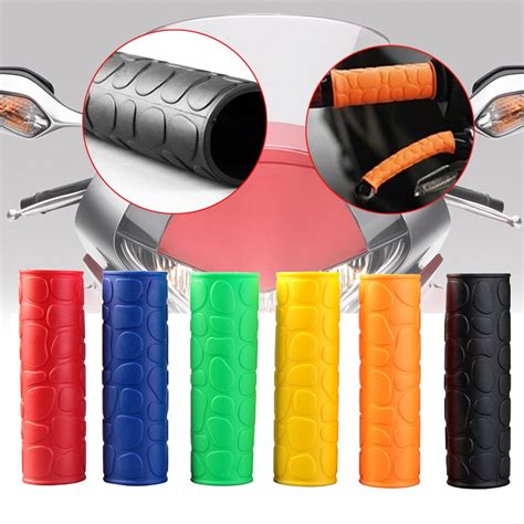 Pc Handlebar Grips Cover Universal Motorcycle Grips Handlebar Soft