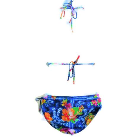 Polo Ralph Lauren Bikini Tropical Hawaiian Floral Pc Gem