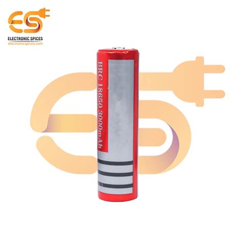Buy 18650 Rechargeable BRC Lithium Battery | Electronicspices