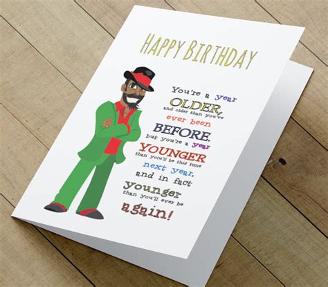 Description Happy Birthday Black Birthday Cards For Men Birthday Cards