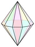 Bipiramide Trigonal - Bipiramide triangolare - Wikipedia