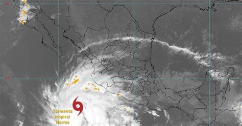 Tormenta Tropical Norma Trayectoria 18 De Octubre En Vivo Se Convierte