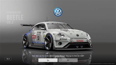 Gran TurismoSPORT Volkswagen Beetle Gr 3 Test Race YouTube