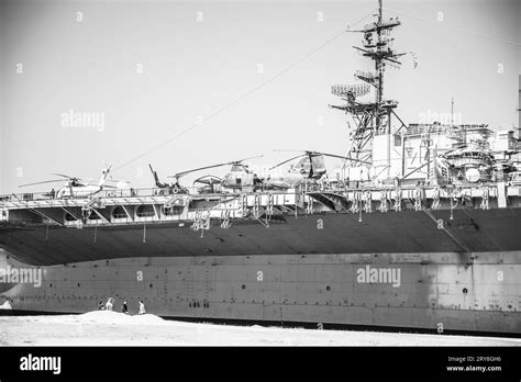 Usa Navy Aircraft Carrier Stock Photo Alamy
