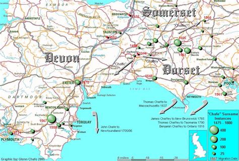 map  devon somerset  dorsett england