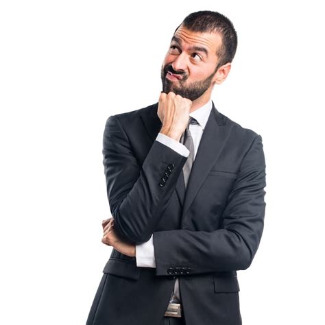 Free Photo Businessman Thinking