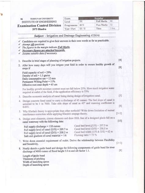 Irrigation and Drainage Engineering | PDF | Irrigation | River