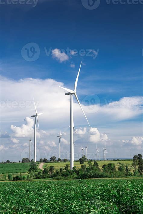 Wind Turbine Farm 1238215 Stock Photo at Vecteezy