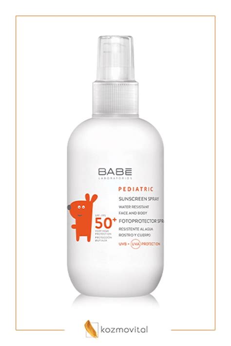 Babe Pediatrik G Ne Koruyucu Spf Sprey Ph Ml Kozmovital