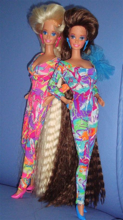 Totally Hair Blonde And Brunette Barbies