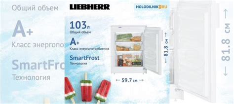 Встраиваемый морозильник liebherr купить в Москве | Товары для дома и ...