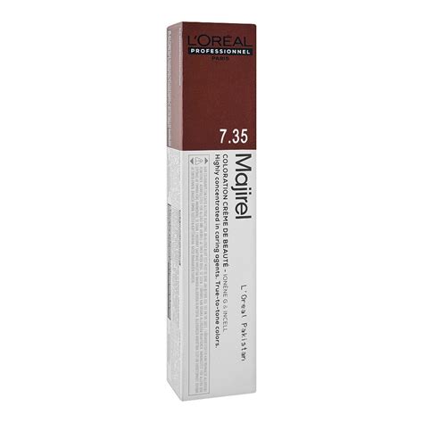 Order L Oreal Professionnel Majirel Hair Coloring Cream 7 35 Golden Mahogany Blonde Online At