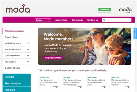 Moda Health - Fonts In Use