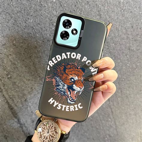 เคสสำหรบ Infinix Hot 30i Hot 30 Play เสอดรายลวดลายโปรงใสเคสหอหม Shopee Thailand