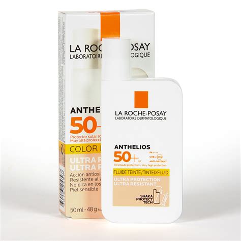 La Roche Posay Anthelios Fluido Invisible Con Color SPF50 Farmacia