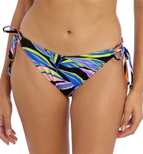 Freya Desert Disco High Leg Loop Side Bikini Swim Brief 204785 XS Multi Walmart