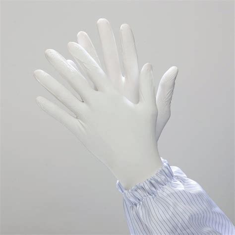 Powder Free Nitrile Cleanroom Gloves Class 100 12 Km Act