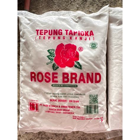 Jual Tepung Tapioka Gram Kanji Rose Brand Shopee Indonesia