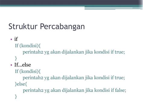 Struktur Kendali Minggu Ke Ppt Download