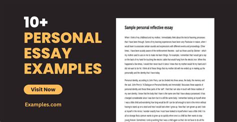 personal essay  examples format  examples