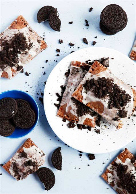 Cookies And Cream Homemade Oreo Pop Tarts — Freckle And Fair Recipes Diy