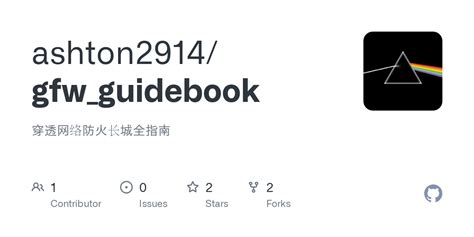 Gfw Guidebook 关于gfw Md At Main · Ashton2914 Gfw Guidebook · Github