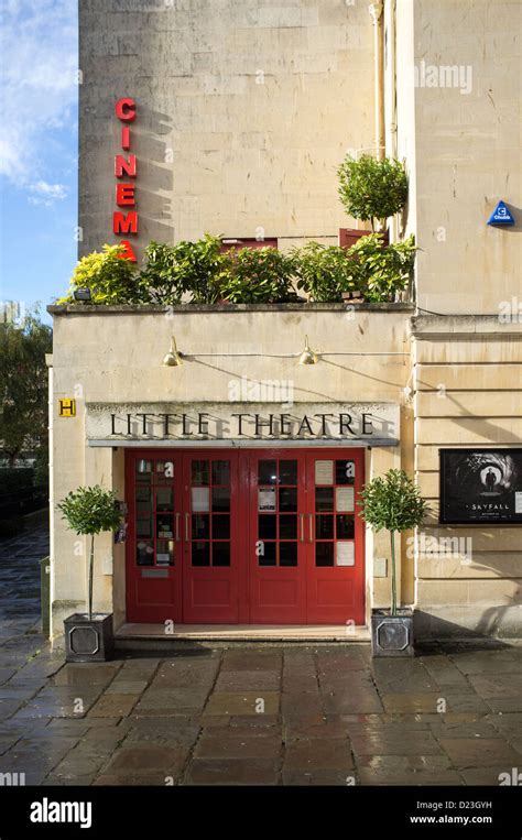 Little Theatre Cinema Bath Stock Photo - Alamy