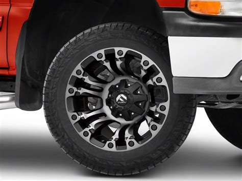 Fuel Wheels Silverado 1500 Vapor Matte Black With Gray Tint 6 Lug Wheel