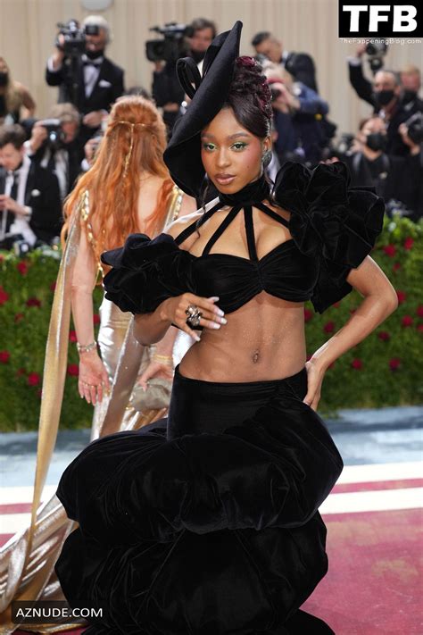 Normani Sexy Seen Flaunting Her Hot Tits And Abs At The Met Gala In New York City Aznude