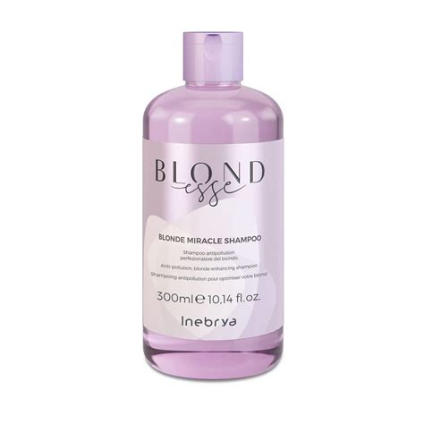 Inebrya Blondesse Blonde Miracle Shampoo odżywczy szampon do włosów blond 300ml Regenerujące