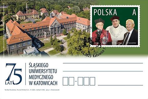 L Ski Uniwersytet Medyczny W Katowicach Ma Lat Poczta Polska