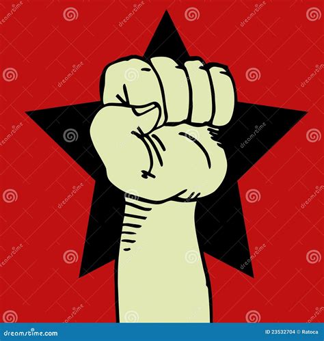 rebel symbol stock vector illustration  political