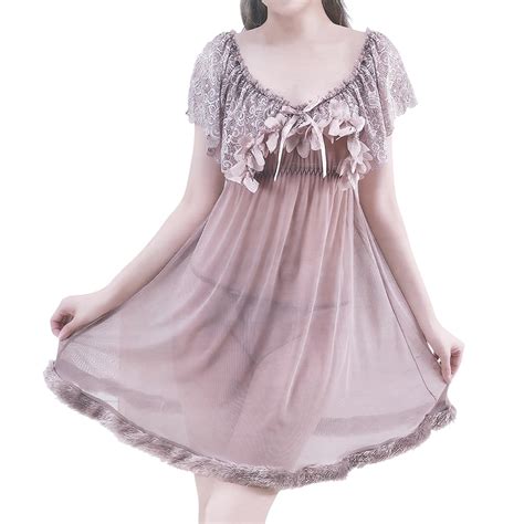 Jual Scelta Lingerie Rasfur Bulu Dan Gstring Sexy Baju Tidur Transparan G String Ld Ht