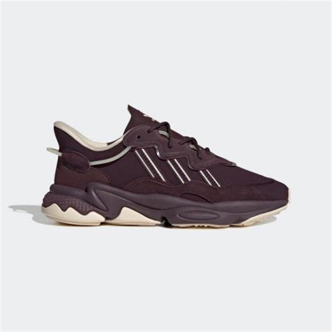 Adidas Ozweego Shadow Maroon Ecru Tint Core White