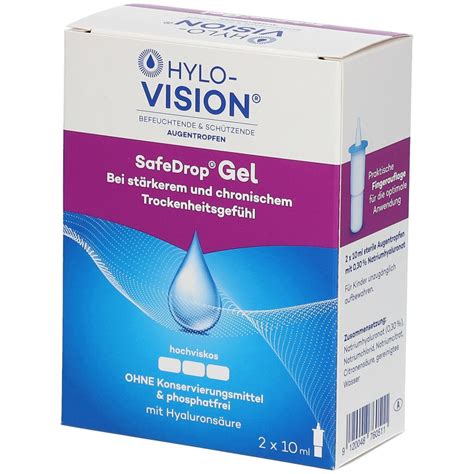 Hylo Vision SafeDrop Gel 2x10 Ml Shop Apotheke