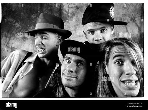 Red Hot Chili Peppers Black And White Stock Photos Images Alamy