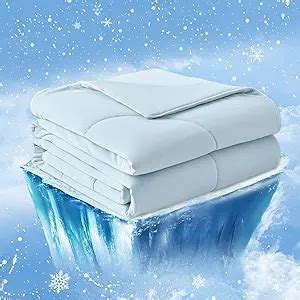 Cozy Bliss Cooling Comforter Queen Size Cooling Blankets For Hot Sleepers And Night Sweats