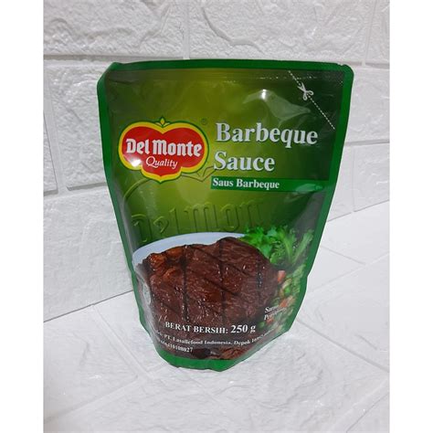 Saus Barbeque Delmonte Gram Barbeque Sauce Bbq Shopee Indonesia