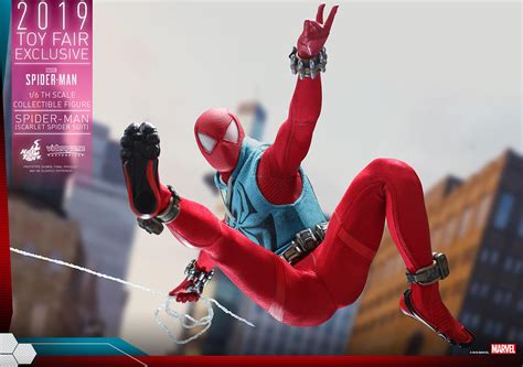 Hot Toys Vgm Spider Man Scarlet Spider Suit Toy Fair