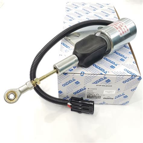 Ousima Fuel Shutdown Solenoid Valve Stop Solenoid For Cummins