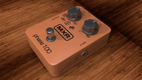 Dunlop Mxr Phase 100 3d Model