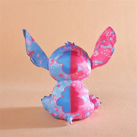 Disney Stitch Pl Schtier In Rosa Und Hellblau F R Kinder Kuscheltier