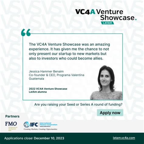 Vc4a Venture Showcase Women Founder Edition Spotlighting Women Led