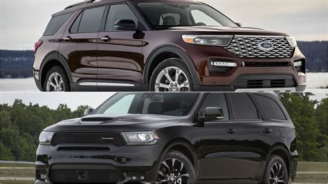 2020 Ford Explorer Vs 2019 Dodge Durango