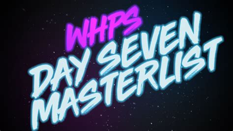 Wet Hot Phantom Summer Here Is The Masterlist Of All Creations For Day