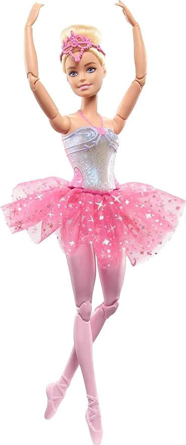 Amazon Barbie Dreamtopia Twinkle Lights Ballerina Doll With Blonde