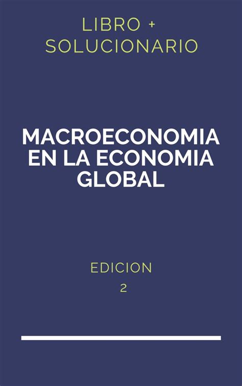 Solucionario Macroeconomia Mankiw 8 Edicion PDF Libro