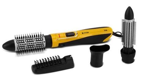 Фен-щетка для волос VITEK Фен-щетка Vitek VT-2509 Y желтый/черный ...